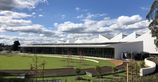 Green space at the Community Hub